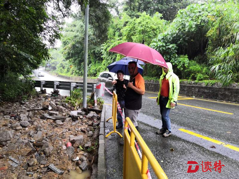 滑坡险情！盐田恩上公路全线封闭 市民注意绕行