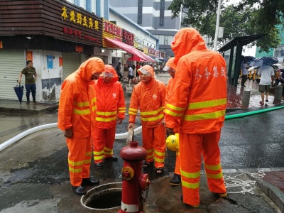 深圳水务集团快速反应全力抗击暴雨！