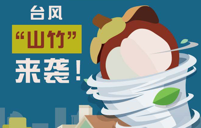 一图读懂 | 台风“山竹”来袭！你一定要学会的“防身术”