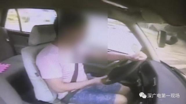 深圳男子考科目二时车辆狂飙 差点没命