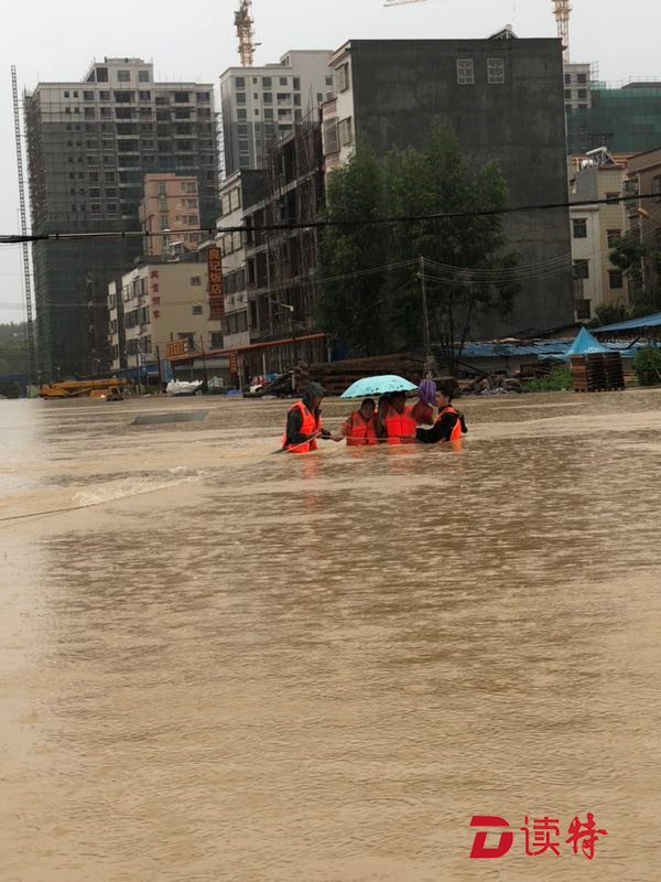 24小时降雨量达广东极值 惠州通报灾情