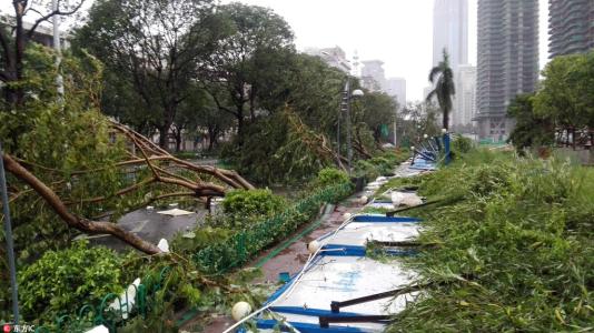 汕尾出现15级阵风！深汕合作区暴雨黄色预警