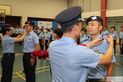 传承创新的警务理念 澳门成立治安警少年团
