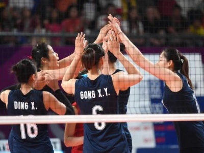 亚运会 | 中国女排3-0完胜泰国 时隔8年再度摘金!