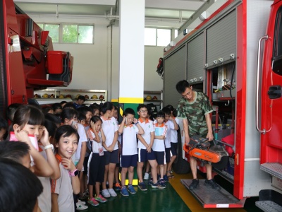 东莞大朗26所中小学上消防安全“开学第一课”