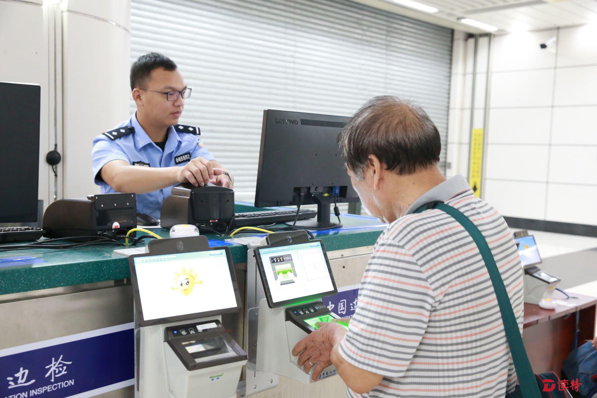 深圳湾口岸新增改建自助通道12条 助力旅客快速通关