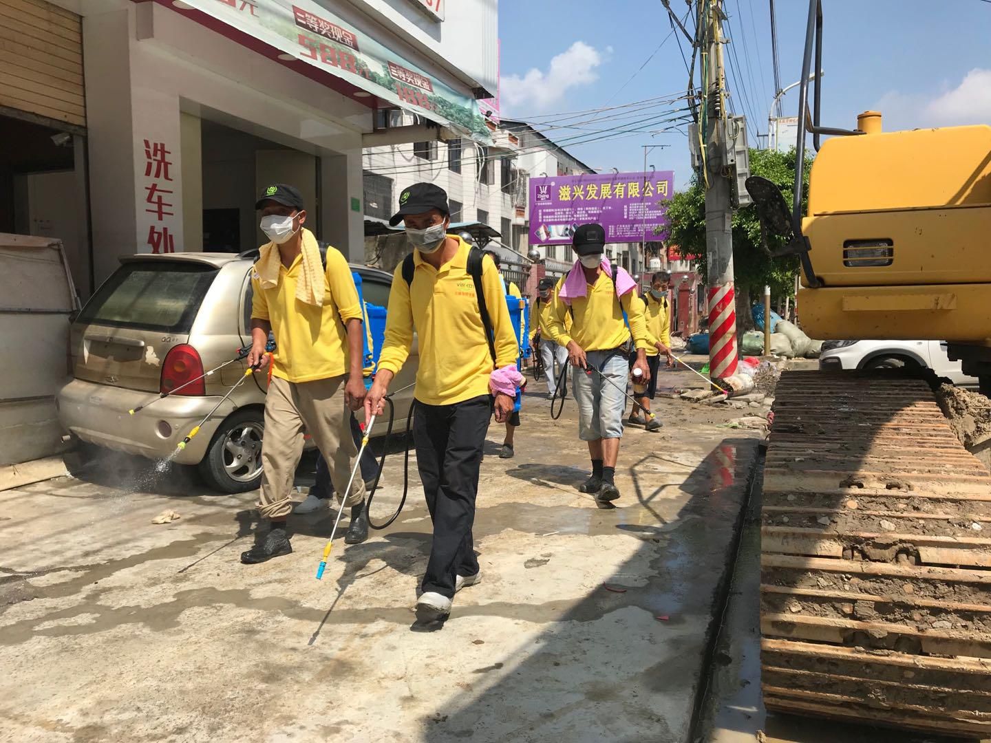 汕头谷饶镇清运垃圾2万吨 优化水利系统灾后复产全面推进 