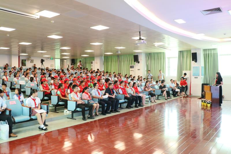 深圳市爱眼护眼志愿服务总队在大鹏成立并授旗 
