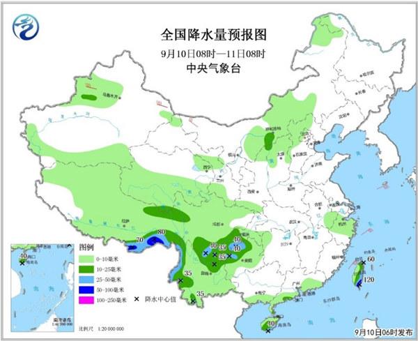 北方降水增多昼夜温差加大 南方炎热回归 