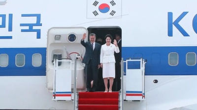 首场会谈开始！朝韩首脑在朝劳动党总部大楼会晤