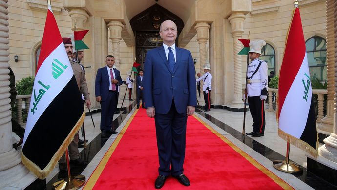 习近平向伊拉克新任总统巴尔哈姆·萨利赫致贺电