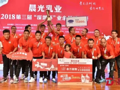 第三届“深圳杯”业余足球联赛圆满结束