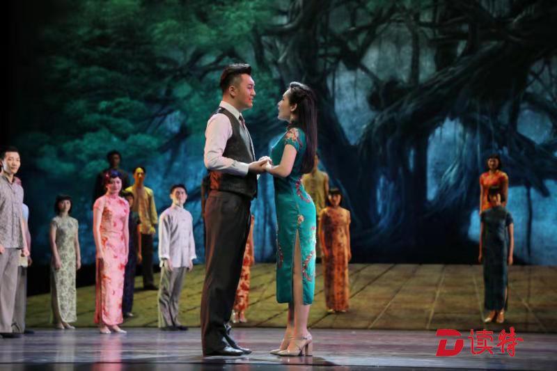 东莞上演大型音乐剧《西关小姐》 感动观众