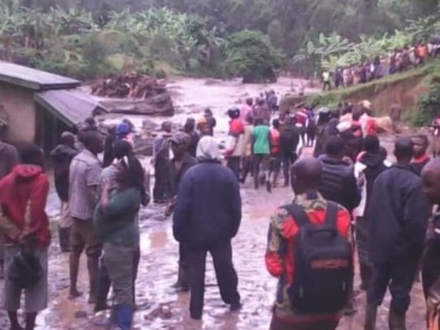 乌干达东部山体滑坡致35人死亡