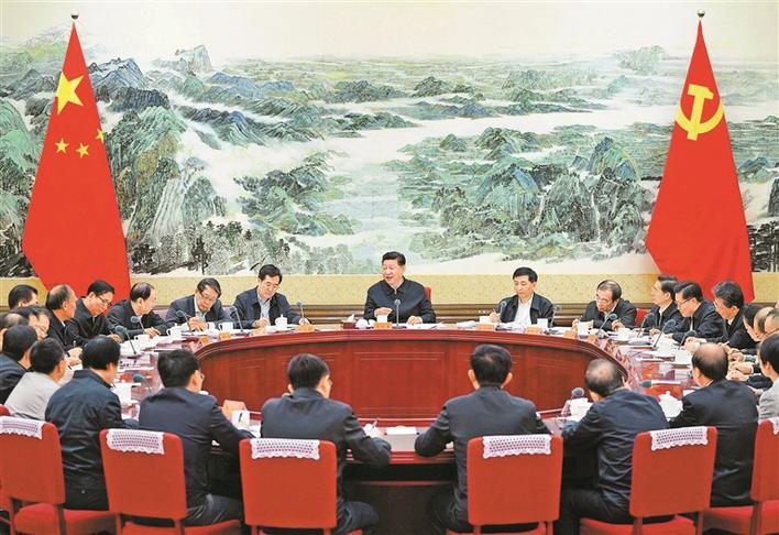 习近平谈话强调：团结动员亿万职工积极建功新时代 开创新局面