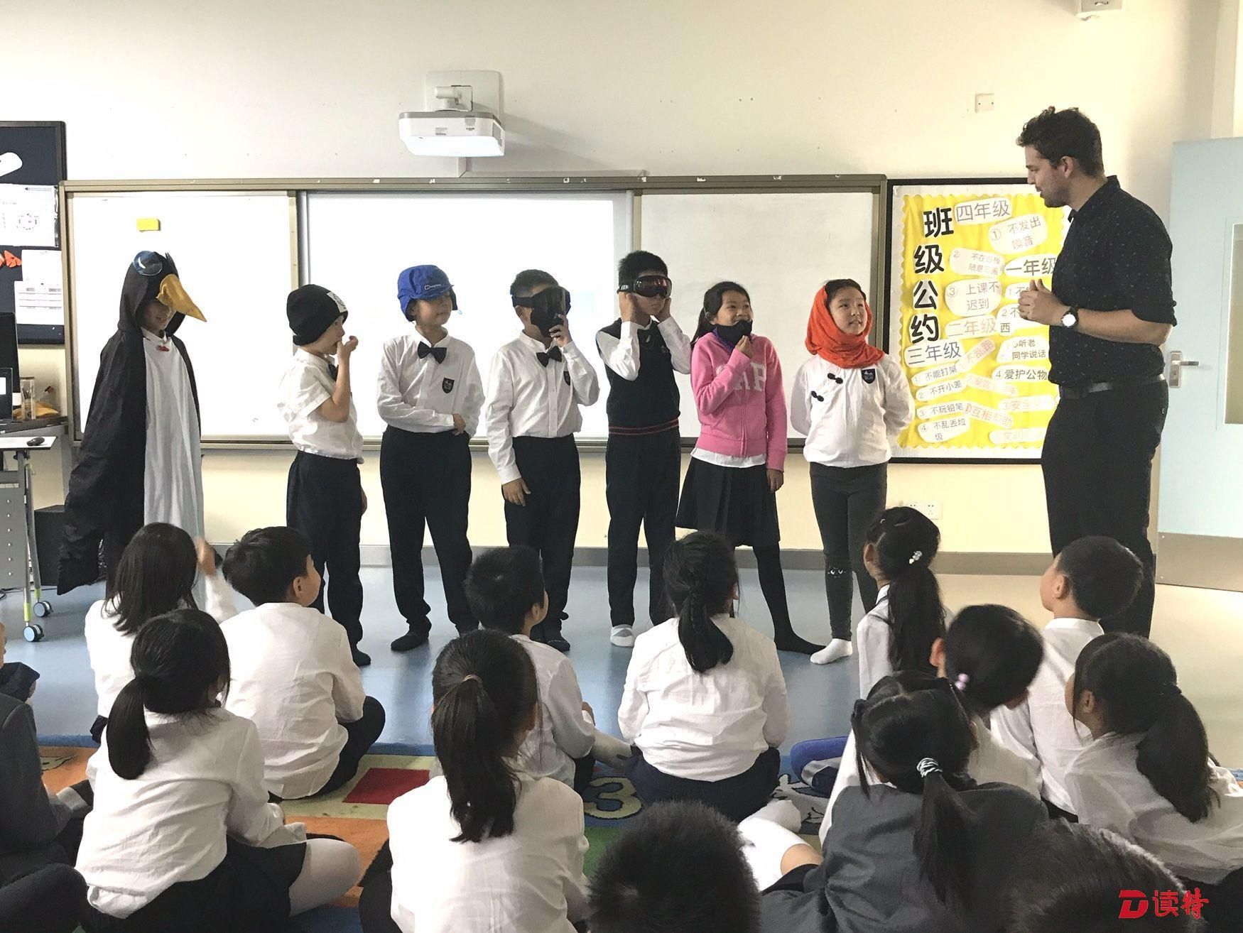英国探险家走进深外龙岗国际部校园分享南极探险故事