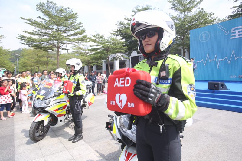 深圳哪有AED？点开手机地图一键可查，还有38台在路上“移动”