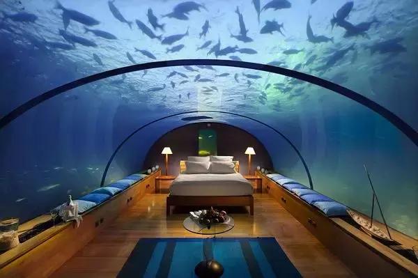 马尔代夫建首家豪华海底酒店：可在客房观赏海洋生物！