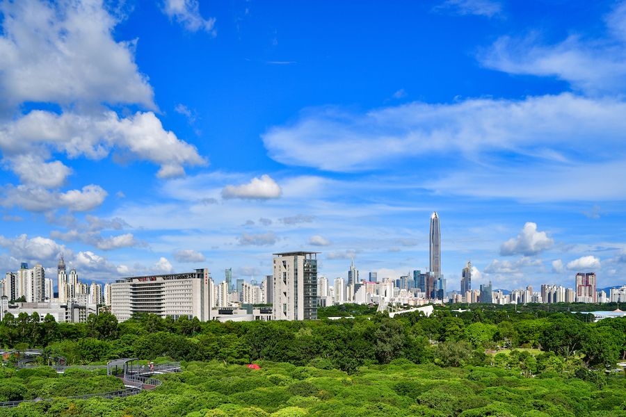 三季度深圳空气优良天数同比多2天