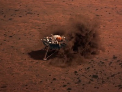美“洞察”号无人探测器成功登陆火星