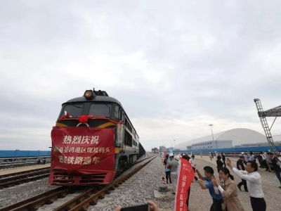 打通“最后一公里” 惠州荃湾煤炭港进港铁路通车了！