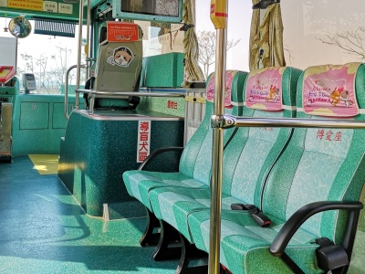 台湾点滴 | 公交车上的人性化设置：导盲犬有专属位置；专用铃防性骚扰