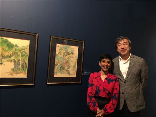 亮相广州艺博会年度大拍！旅加艺术家笠夫携《早春图》归来