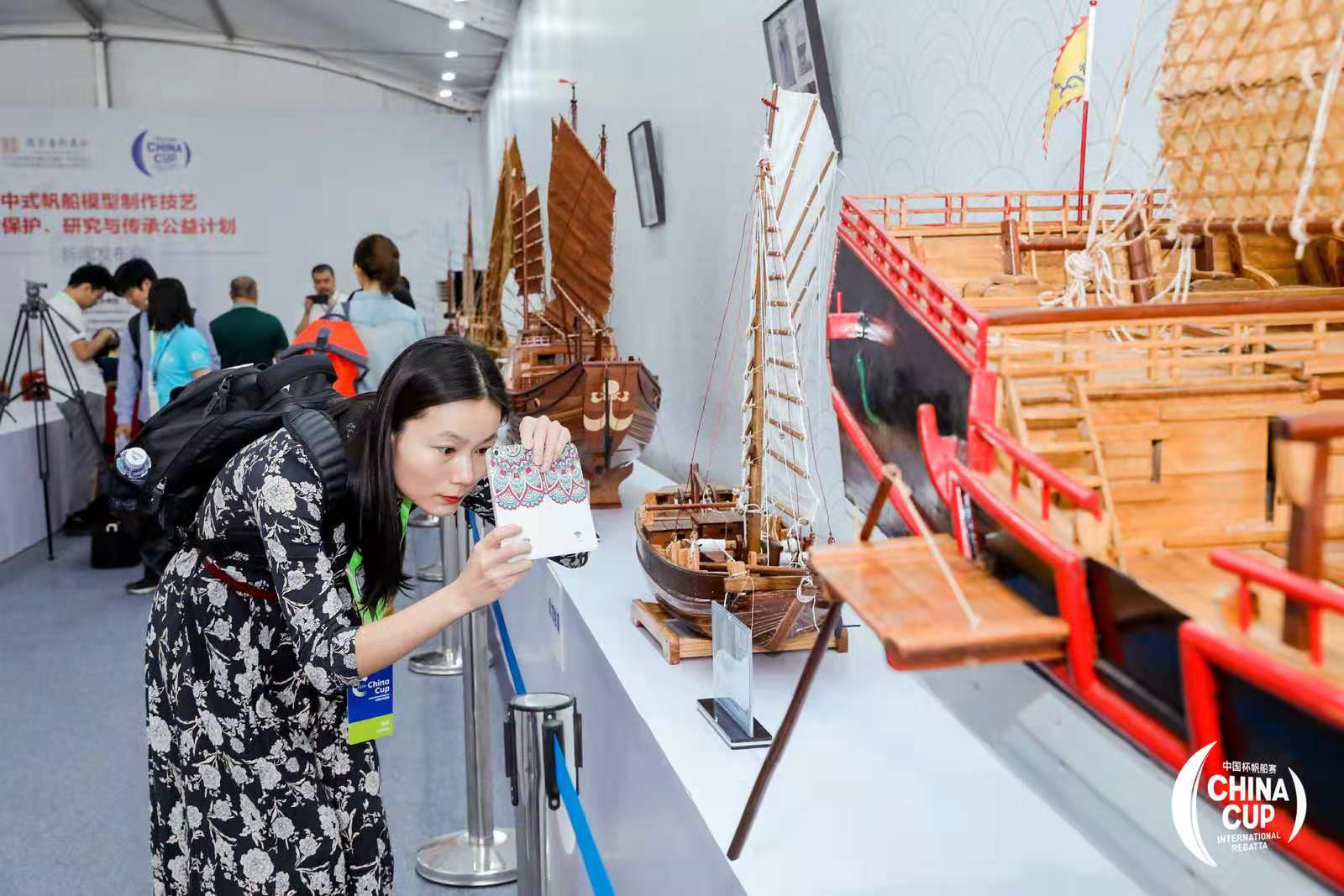 “寻梦中国帆”古船模展开展 呼吁保护中式船模制作技艺