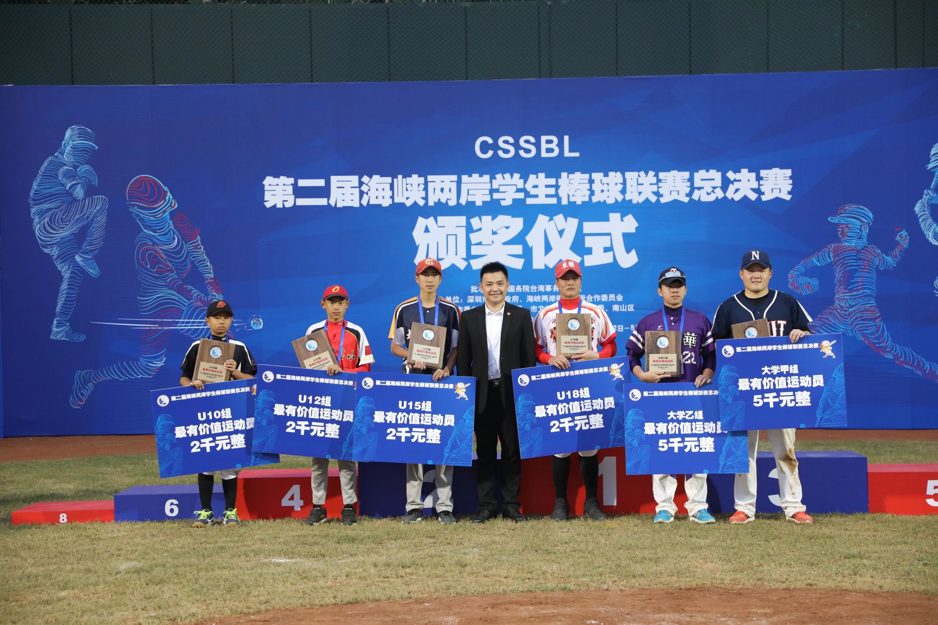第二届海峡两岸学生棒球联赛总决赛闭幕