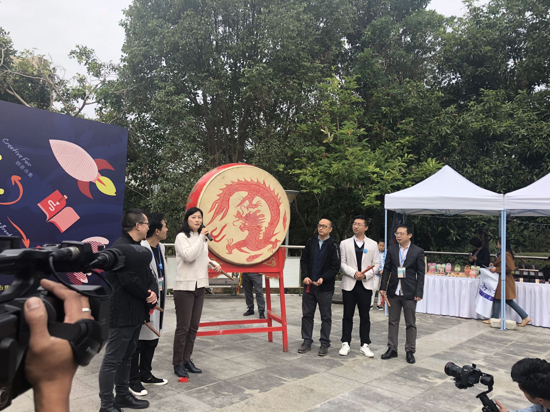 “天上的街市”坪山创意市集开市