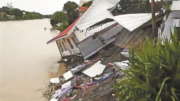 菲律宾强降雨遇难者人数升至50人 近8万名居民受灾