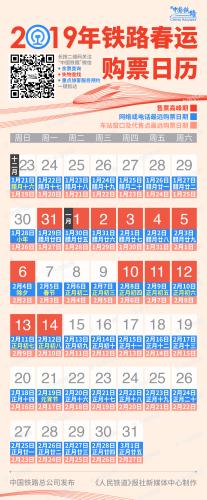2019春运火车票今日开抢 这些购票信息要知道！