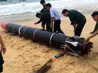 海军回应“越南渔民捞到中国鱼雷”：系训练用雷丢失漂向越方
