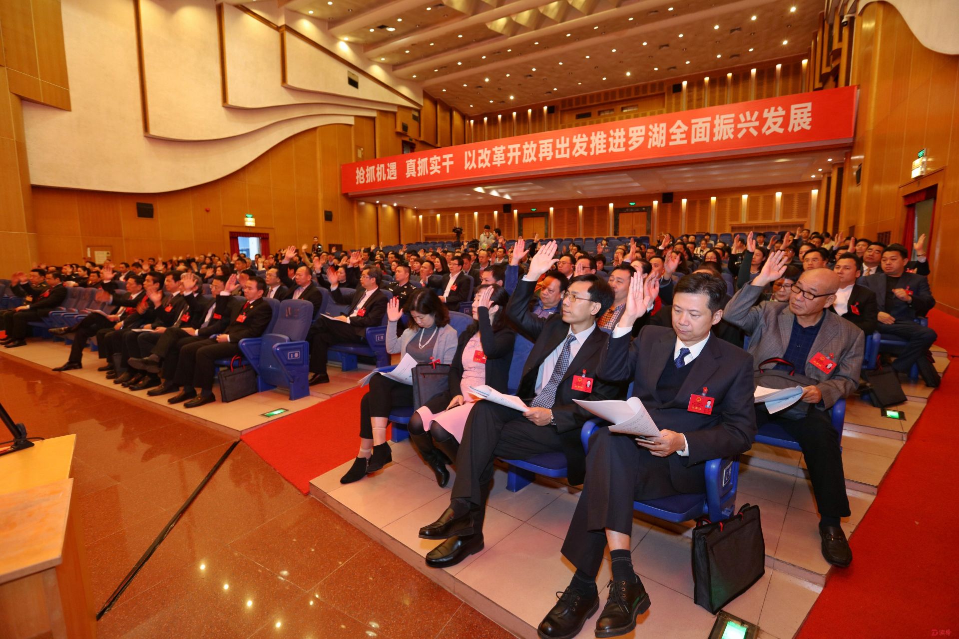 罗湖七届人大五次会议开幕！推进“十大行动”为新征程贡献“罗湖力量”