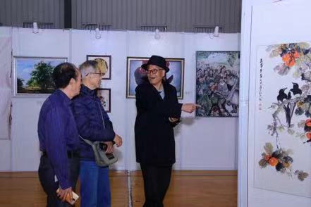 献礼改革开放！清水河街道举办“墨行清水河·笔绘蝶变美”书画展