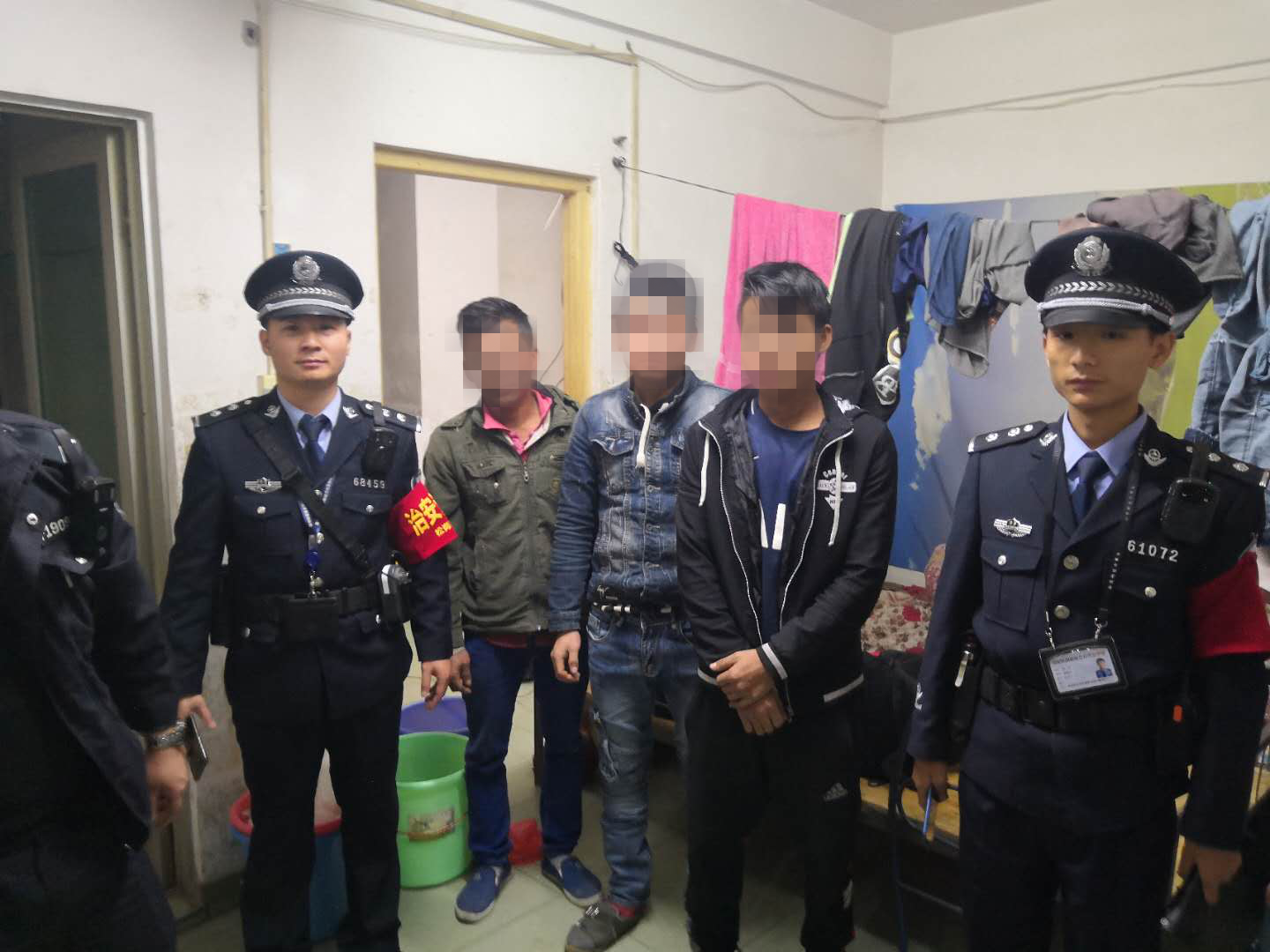 网格员夜巡揪出6名缅甸籍非法务工人员