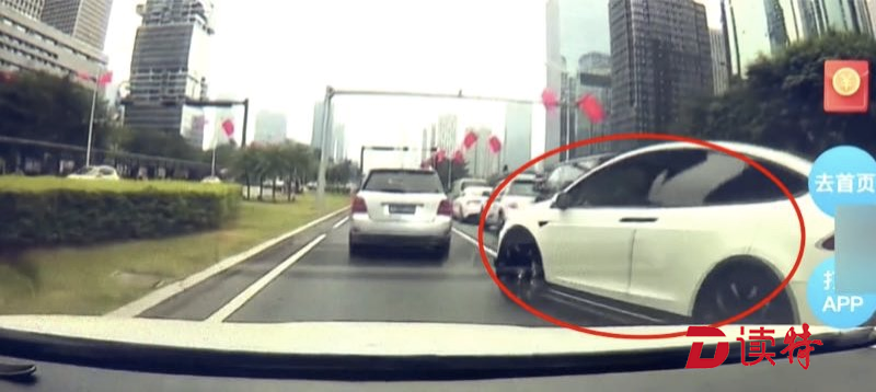 深南大道上压线“蛇形”驾驶，交警两小时就查处了这辆车