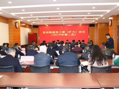 龙田街道党工委召开扩大会议传达学习区一届三次党代会精神