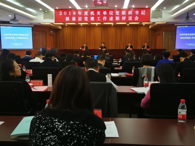 深圳市直机关工委召开党建述职评议会 20家单位接受现场打分