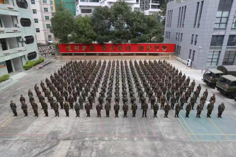 武警广东总队执勤第三支队展开冬季野营拉练