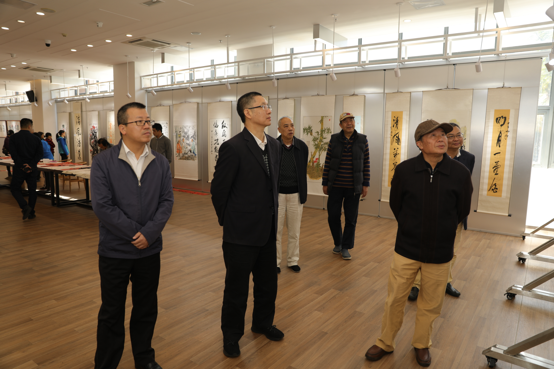 廉政书画展清廉 福保街道“迎新春”廉政书画展举行 