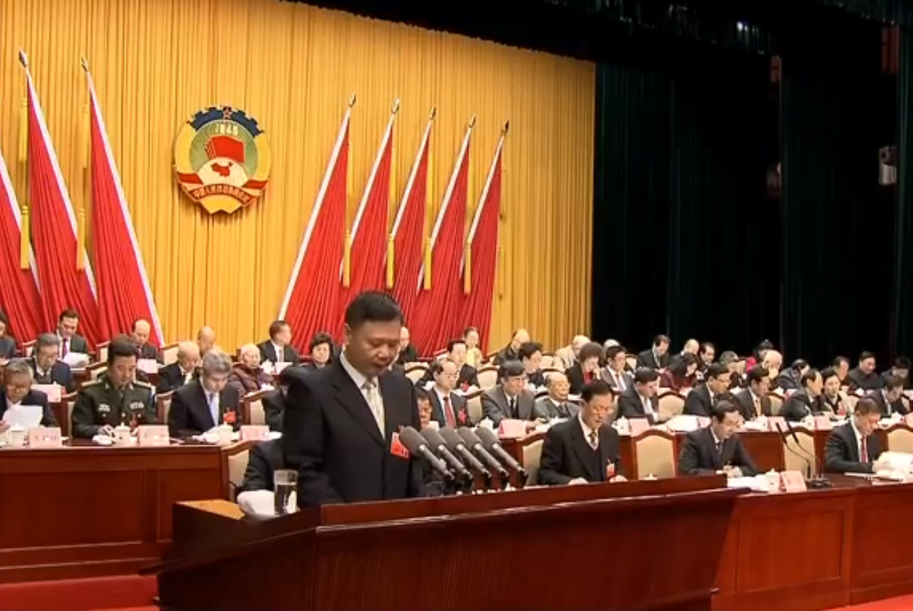 市政协首次在全体会议期间设立临时党组织