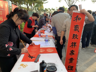 福田保税区举办新春饺子宴，500名企业员工共话新年