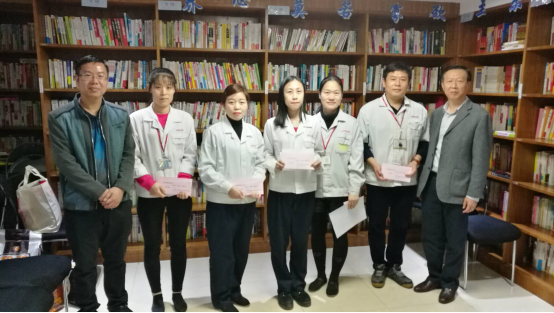 华富街道总工会心系职工春节送温暖