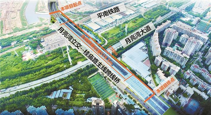 前海枢纽型全互通立交建设进展顺利 
