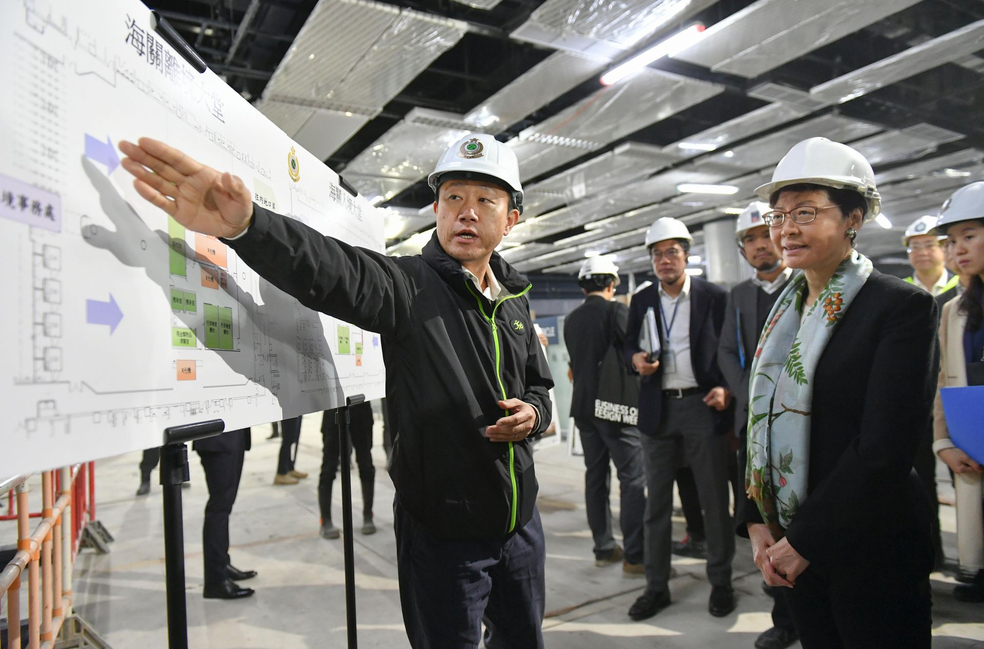 香港特区政府争取在年内完成新口岸建造工程