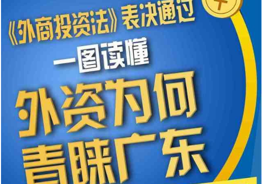 《外商投资法》表决通过！一图读懂外资为何青睐广东