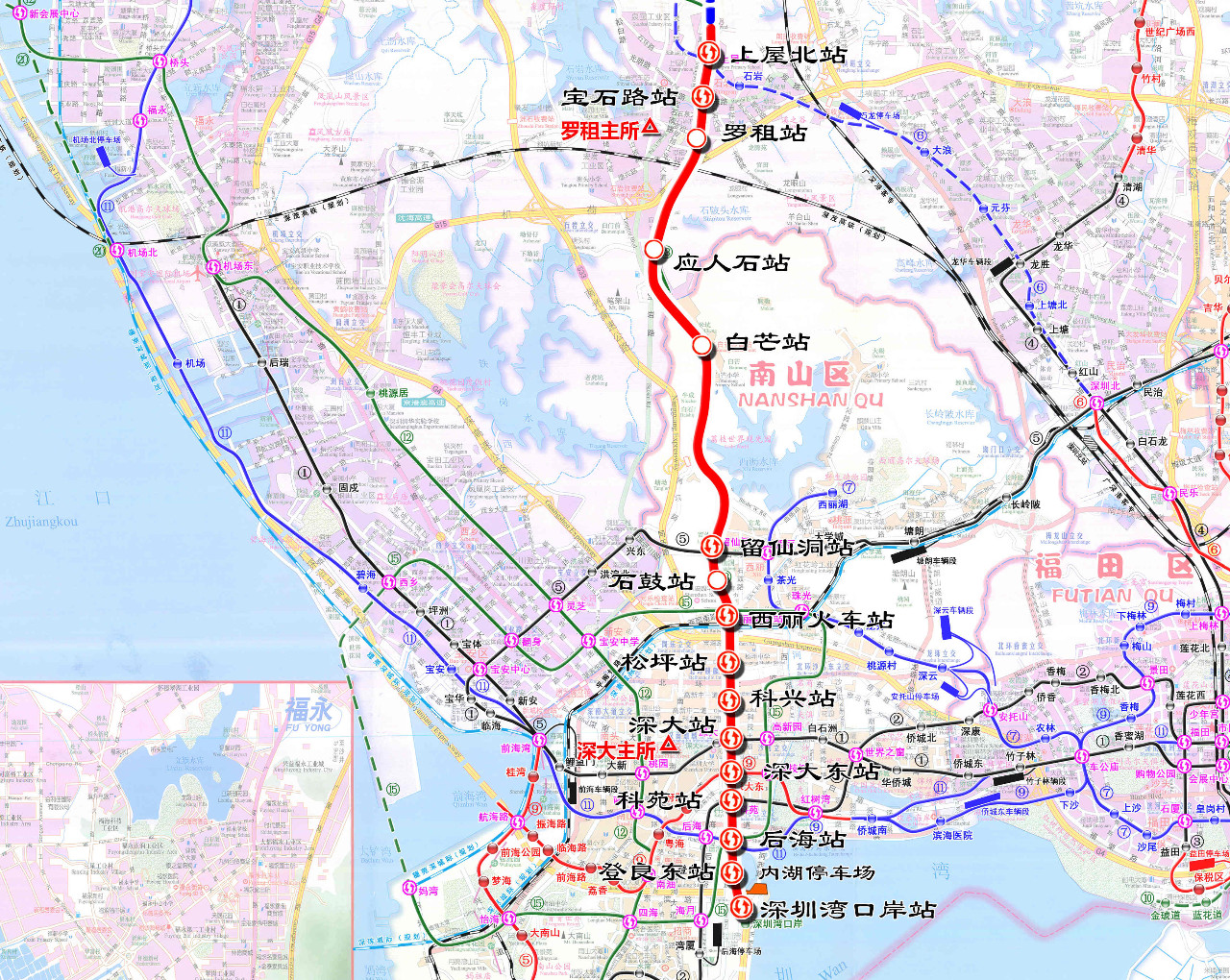 深圳地铁13号线留仙洞站—白芒站主体结构开工 预计2023年通车