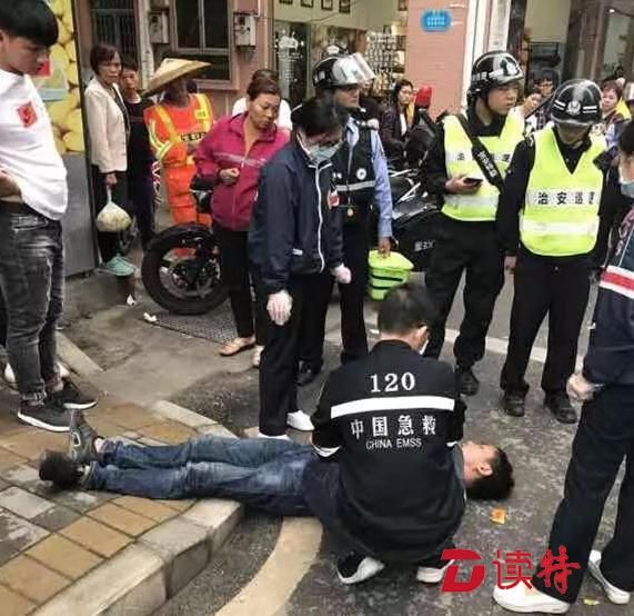 男子街头同一地点两次晕倒   皆被网格员救起