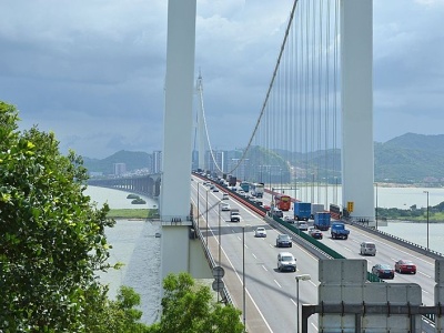 虎门大桥悬索桥检修，10吨及以上货车禁行！